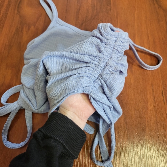 Romwe side tie/cinch tank - Picture 2 of 2